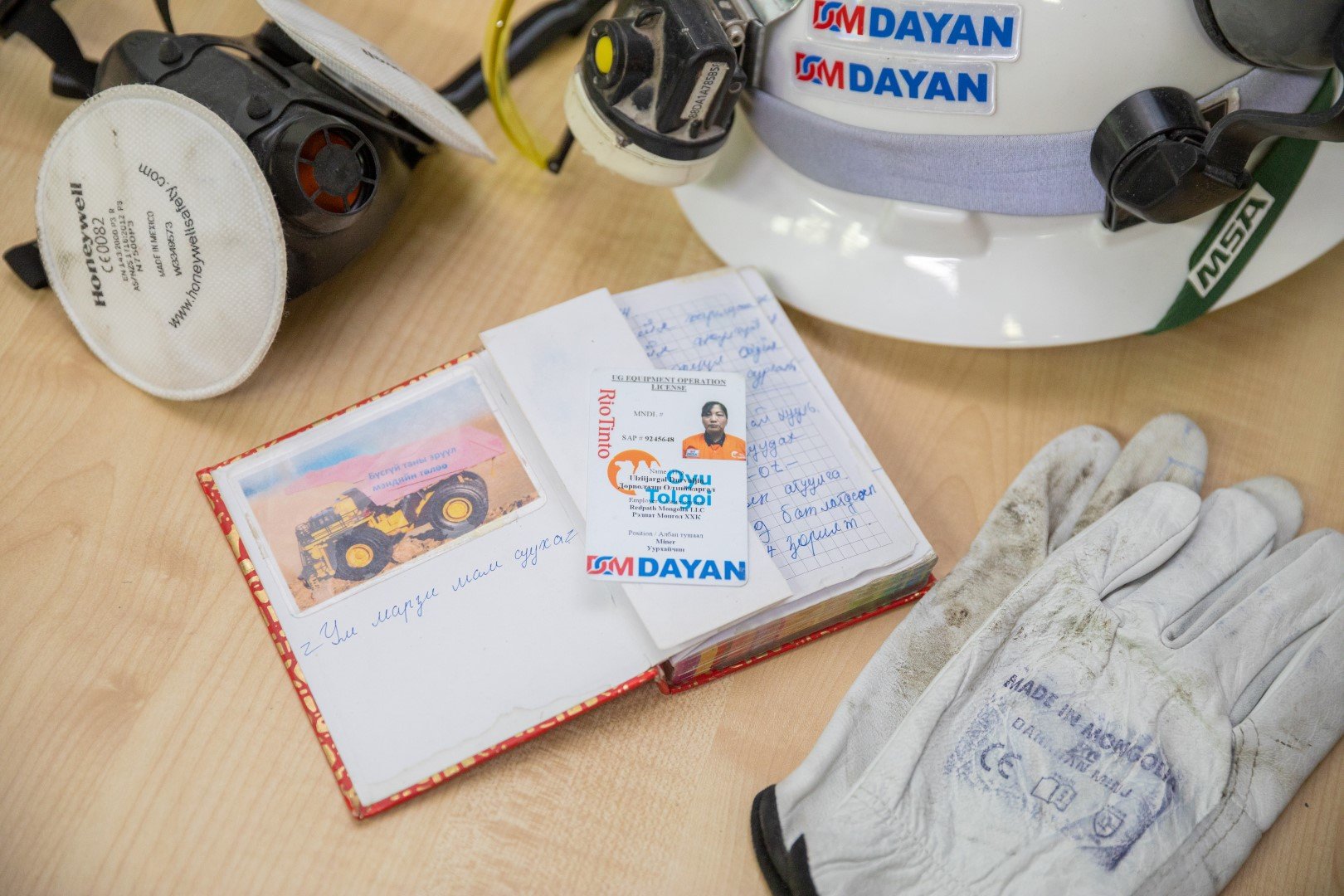 DAYAN Family: Ulziijargal Durvuljin, Miner-Operator 3